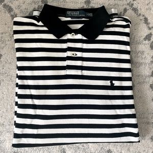 Men’s stripe polo by Ralph Lauren